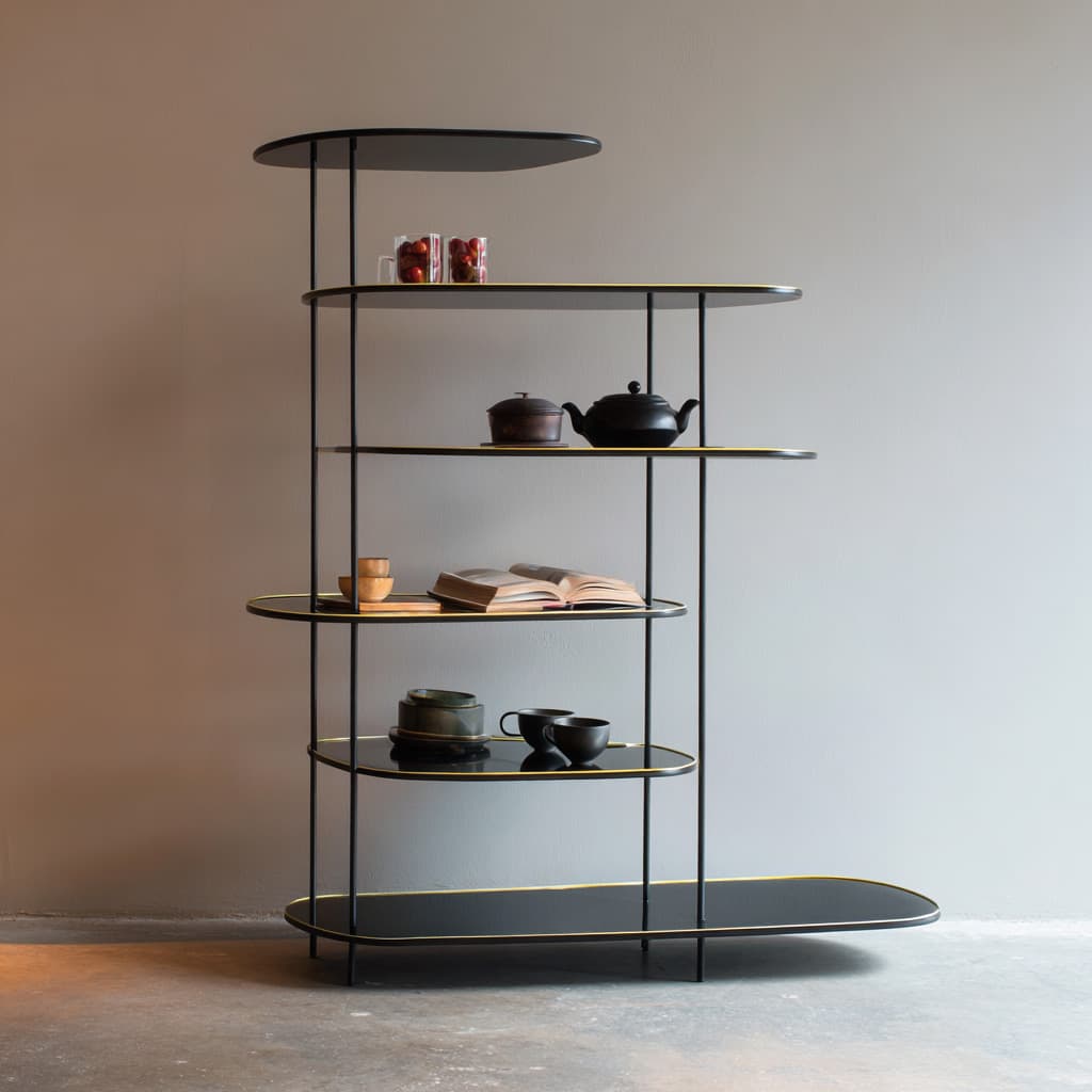 Floating Round Shelf