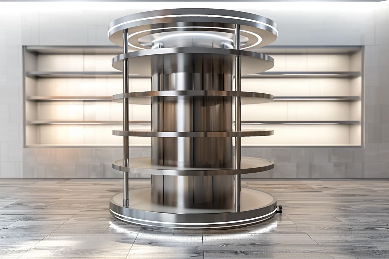 360 Carousel Shelving